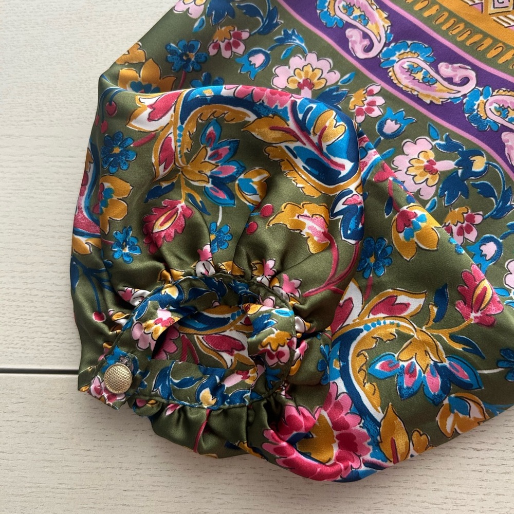 Zara Multicolor Floral Blouse Size XS - Picture 10 of 10